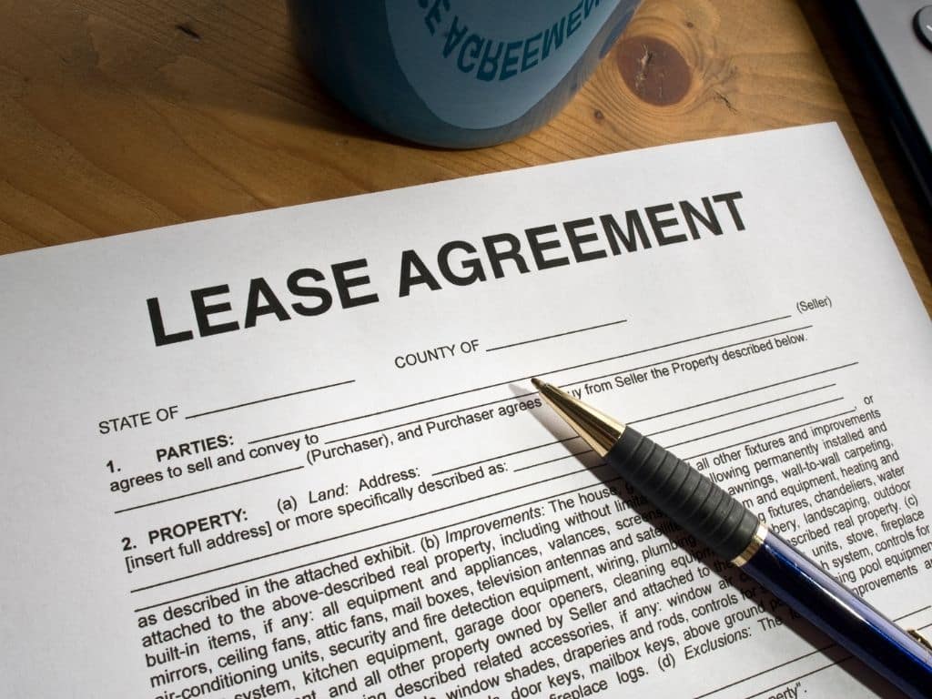 consult your lease agreement
